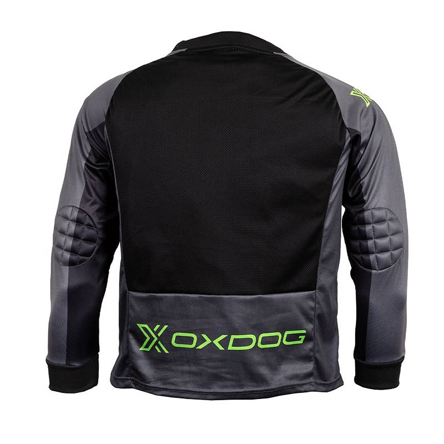 OXDOG X2 GOALIE SHIRT JR Black/green padded