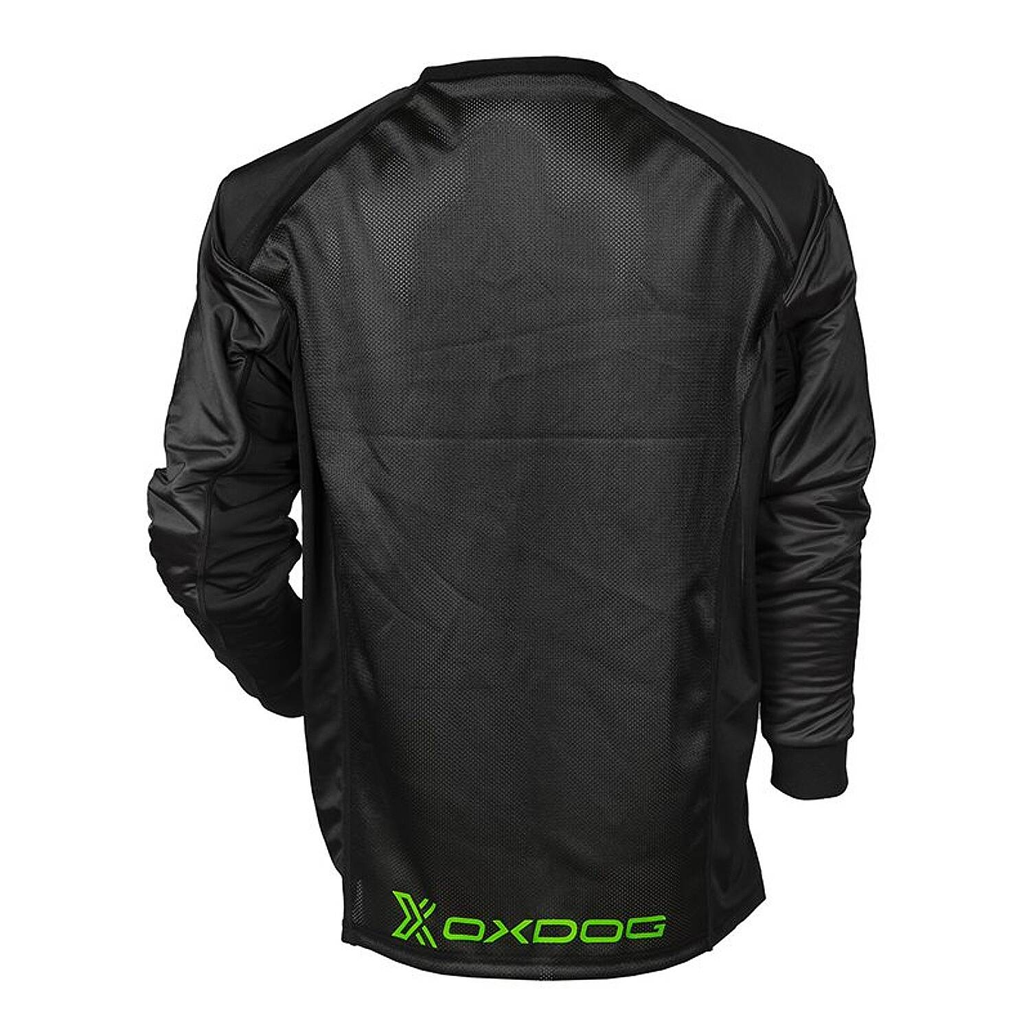 OXDOG X2 GOALIE SHIRT SR Black/green padded