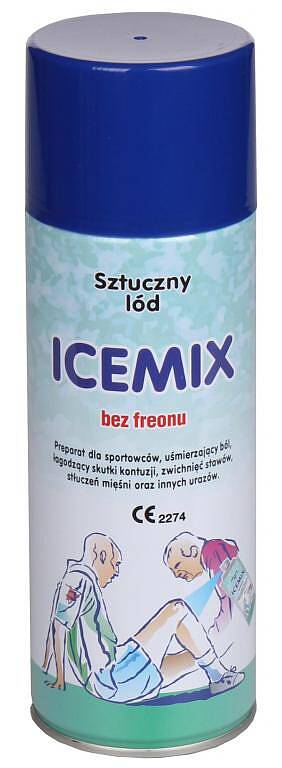 Chladiaci sprej Ice Mix, syntetický ľad 400 ml