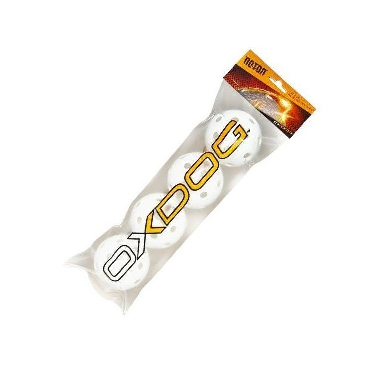 Florbalová loptička OXDOG  ROTOR TUBE white